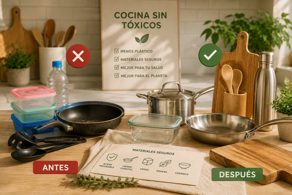 Cómo Eliminar Tóxicos de la Cocina: Guía Paso a Paso Basada en Ciencia